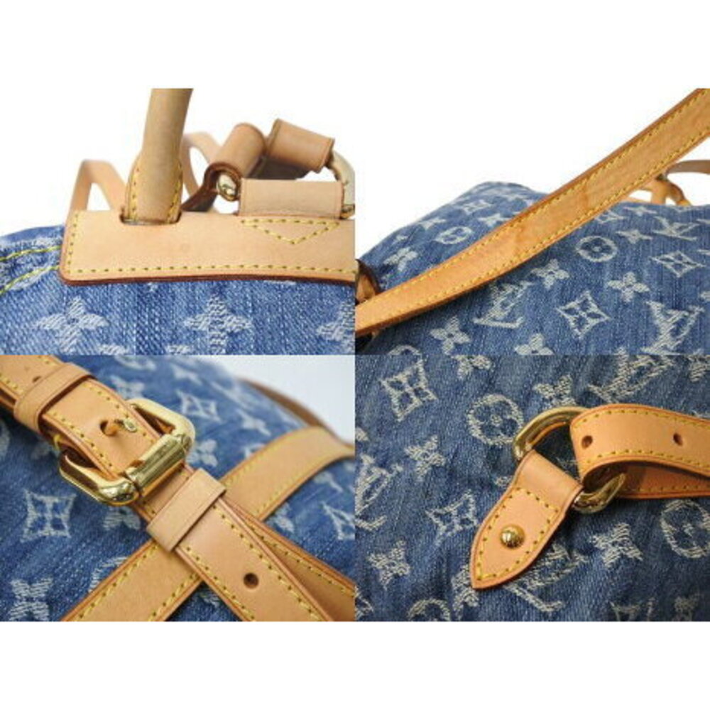 Louis Vuitton Sac Ado Backpack Monogram Denim Blue - Picture 6 of 8